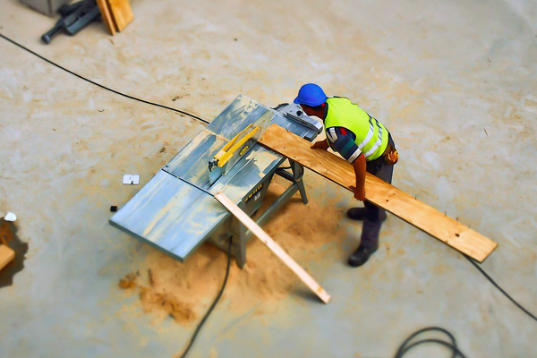 Photo of a construction worker