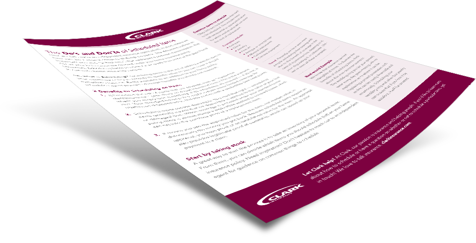 Image of PDF Cover for Auto Insurance Checklist Download