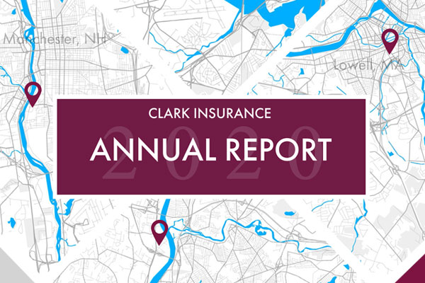 Digital Cover photo of Clark Insurance Annual Report of 2019